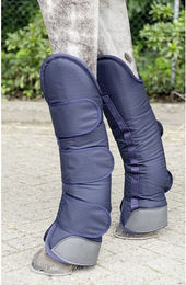 HKM Premium Transportgamaschen für Ponys aus Polyester in Blau – Bild 1 von 5