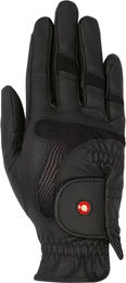 Produktbild von HKM Professional Air Mesh Reithandschuhe Unisex Schwarz Größe L