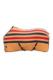 Produktbild von HKM Professional Premium Abschwitzdecke für Pferde Schwarz Rot Gold 135