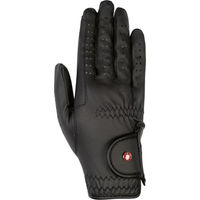 Produktbild von HKM Professional Soft Reithandschuhe Unisex Schwarz XXL