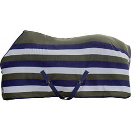 HKM Profi Abschwitzdecke Professional aus Fleece für Pferde Marine Sand Dunkelbraun 155 – Bild 1 von 1