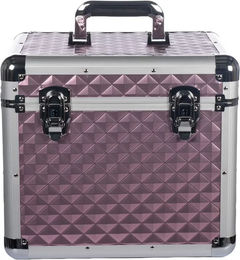 HKM Putzbox aus Aluminium in Silber und Lila – Bild 1 von 1