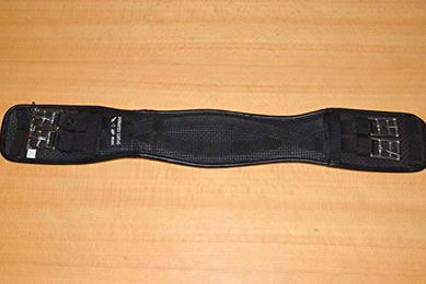 HKM PVC Gel Dressurgurt mit Snap Schwarz 65 cm – Bild 1 von 1