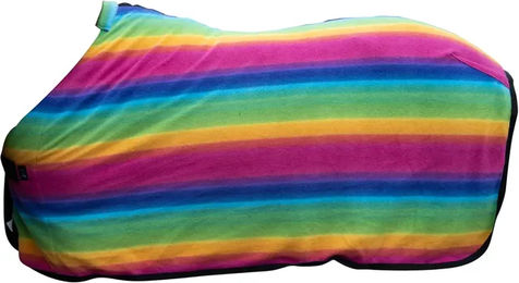 HKM Rainbow Fleece-Trocknendecke für Shetlandponys bunt – Bild 1 von 1