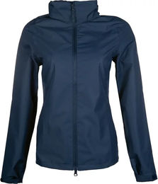 HKM Rainy Day Wasserdichte Reitjacke für Damen und Herren in Blau Größe L – Bild 1 von 1