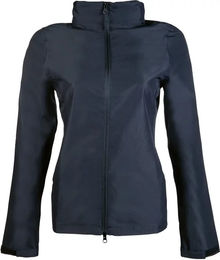 HKM Rainy Day Wasserdichte Reitjacke Unisex Schwarz Blau XS – Bild 1 von 1