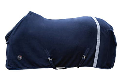 Produktbild von HKM Reflection Pferdedecke Dunkelblau 145