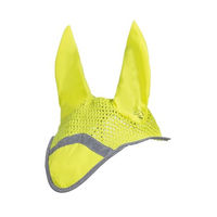 Produktbild von HKM Reflective Fliegenhaube für Vollblut Pferde in Neon Gelb