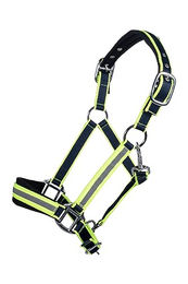 Produktbild von HKM Reflective Halfter für Ponys in Gelb