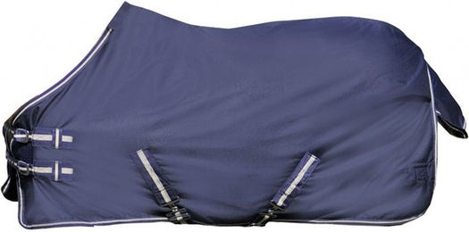HKM Regendecke Economic mit Polarfleece in Dunkelblau – Bild 1 von 2