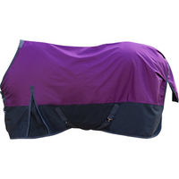 Produktbild von HKM Regendecke Glasgow Highneckdecke mit Fleecefutter Größe 115 Lavendel Anthrazit