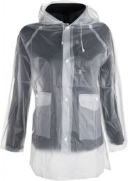 Produktbild von HKM Regenjacke transparent unisex waterproof aus Kunststoff Größe L