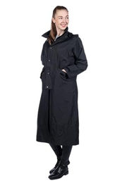 HKM Regenmantel Schwarz Waterproof XXL – Bild 1 von 4