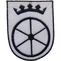 Produktbild von HKM Reitabzeichen Sachsen-Anhalt Unisex Weiß Stoff