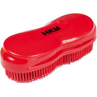 Produktbild von HKM Reitbürste Bristle aus Kunststoff in Rot