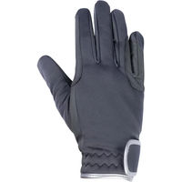 Produktbild von HKM Reithandschuhe Basil Unisex Grau Schwarz XL