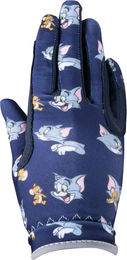 HKM Reithandschuhe für Kinder Tom and Jerry Blau Größe 12 – Bild 1 von 1