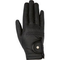Produktbild von HKM Reithandschuhe mit Fleece-Futter für Damen und Herren Schwarz XXL