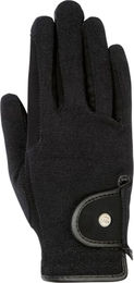 HKM Reithandschuhe Professional aus Kunstleder Schwarz XS Unisex – Bild 1 von 6