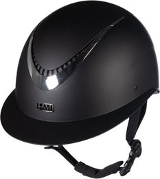 HKM Reithelm Alarion Basic Schwarz aus Polyester in Größe L – Bild 1 von 3