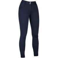 Produktbild von HKM Reithose Ari Damen mit Silikon-Kniebesatz Blau Größe 34