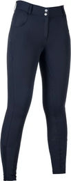 HKM Reithose Ari für Damen mit Silikon-Mid-Grip in Blau – Bild 1 von 1