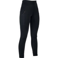 Produktbild von HKM Reithose Cosy II Damen Winter Reitleggings Full Grip Schwarz 32/34