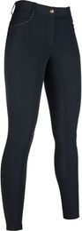 HKM Reithose Damen Full Grip Rosegold Glamour Lycra Größe 38 – Bild 1 von 1