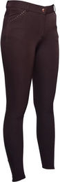 HKM Reithose Damen Full Grip Rosegold Glamour Lycra Größe 38 – Bild 1 von 1
