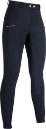 HKM Reithose Damen Full Grip Winter Rosegold Glamour Größe 44 – Bild 1 von 1