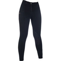 Produktbild von HKM Reithose Damen Harbour Island Denim Full Grip in Blau oder Schwarz Größe 38
