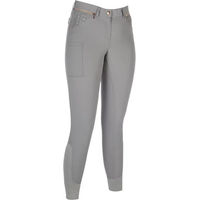 Produktbild von HKM Reithose Full Grip Damen Rosegold Sparkle Grau Lycra Größe 42