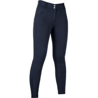 Produktbild von HKM Reithose für Damen mit Silikon-Mid-Grip in Blau