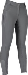 HKM Reithose für Damen mit Silikon-Mid-Grip in Grau Größe 38 – Bild 1 von 1