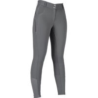 Produktbild von HKM Reithose für Damen mit Silikon-Mid-Grip in Grau Größe 42