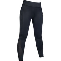 Produktbild von HKM Reithose für Mädchen Harbour Island Full Grip Lycra Schwarz 9/10 Jahre