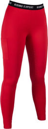 HKM Reithose Graz für Mädchen mit Fleece-Futter Winter Rot Größe 13/14 Jahre – Bild 1 von 1