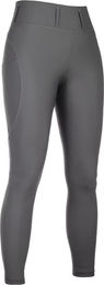 HKM Reithose Jil High Waist Damen Mid Grip Grau Größe 38 – Bild 1 von 1