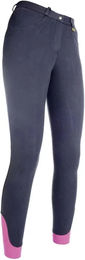 HKM Reithose Kate Damen Full Grip Blau Größe 42 – Bild 1 von 1