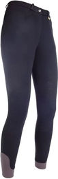 HKM Reithose Kate Mid Grip für Mädchen in Schwarz – Bild 1 von 1