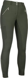 HKM Reithose Lia High Waist Damen Full Grip mit Silikon Grip in Grün Größe 34 – Bild 1 von 1