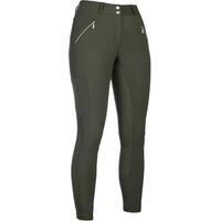Produktbild von HKM Reithose Lia High Waist Damen mit Full Grip in Grün Größe 36