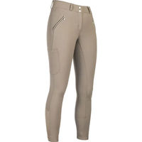 Produktbild von HKM Reithose Lia High Waist Full Grip für Mädchen in Beige Größe 11/12 Jahre