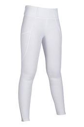 HKM Reithose Lisa Silikon-Vollbesatz für Kinder Weiß 32/34 – Bild 1 von 2