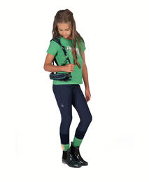 HKM Reithose Maui Full Grip für Kids mit Silikon Grip in Blau – Bild 1 von 3