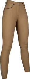 HKM Reithose Mid Grip Damen Beagle in Braun und Beige Größe 48 – Bild 1 von 1