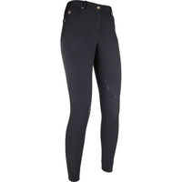 Produktbild von HKM Reithose Mid Grip Damen Schwarz Größe 34