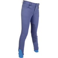 Produktbild von HKM Reithose Mid Grip für Mädchen in Blau Größe 10 Jahre