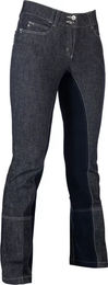 HKM Reithose Miss Blink Full Grip für Mädchen mit Kunstleder für 10-Jährige – Bild 1 von 1