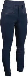 HKM Reithose Pearl City Damen mit Full Grip Silikon Grip in Marine Blau Größe 38 – Bild 1 von 1